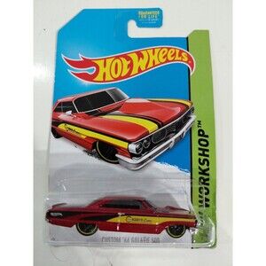 NIP Hot Wheels Workshop 1:64 Die Cast Crower Cams Custom 1964 Ford Galaxie 500